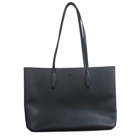 New Kate Spade All Day Large Tote Leather Black Multi - Picture 7 of 16